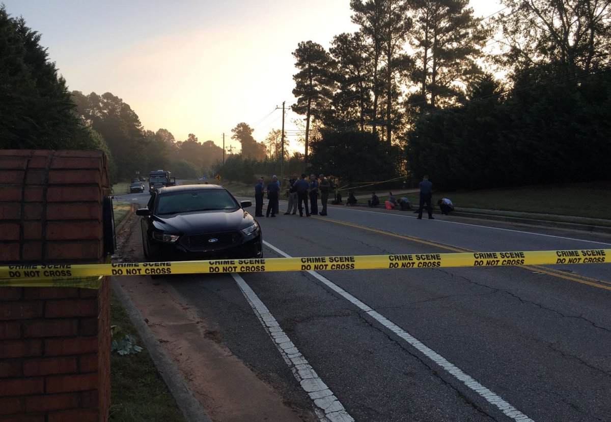 A female drug suspect was shot several times by police Thursday morning while they were trying to serve her with a warrant. According to Gwinnett police, SWAT units were serving drug-related warrants on the 2000 block of Buford Dam Road near Shadburn Ferry Road around 6 am. Police said the woman fired at least two rounds at a SWAT officer, who was not hit by the rounds but did suffer minor injuries to his arm from glass or shrapnel.