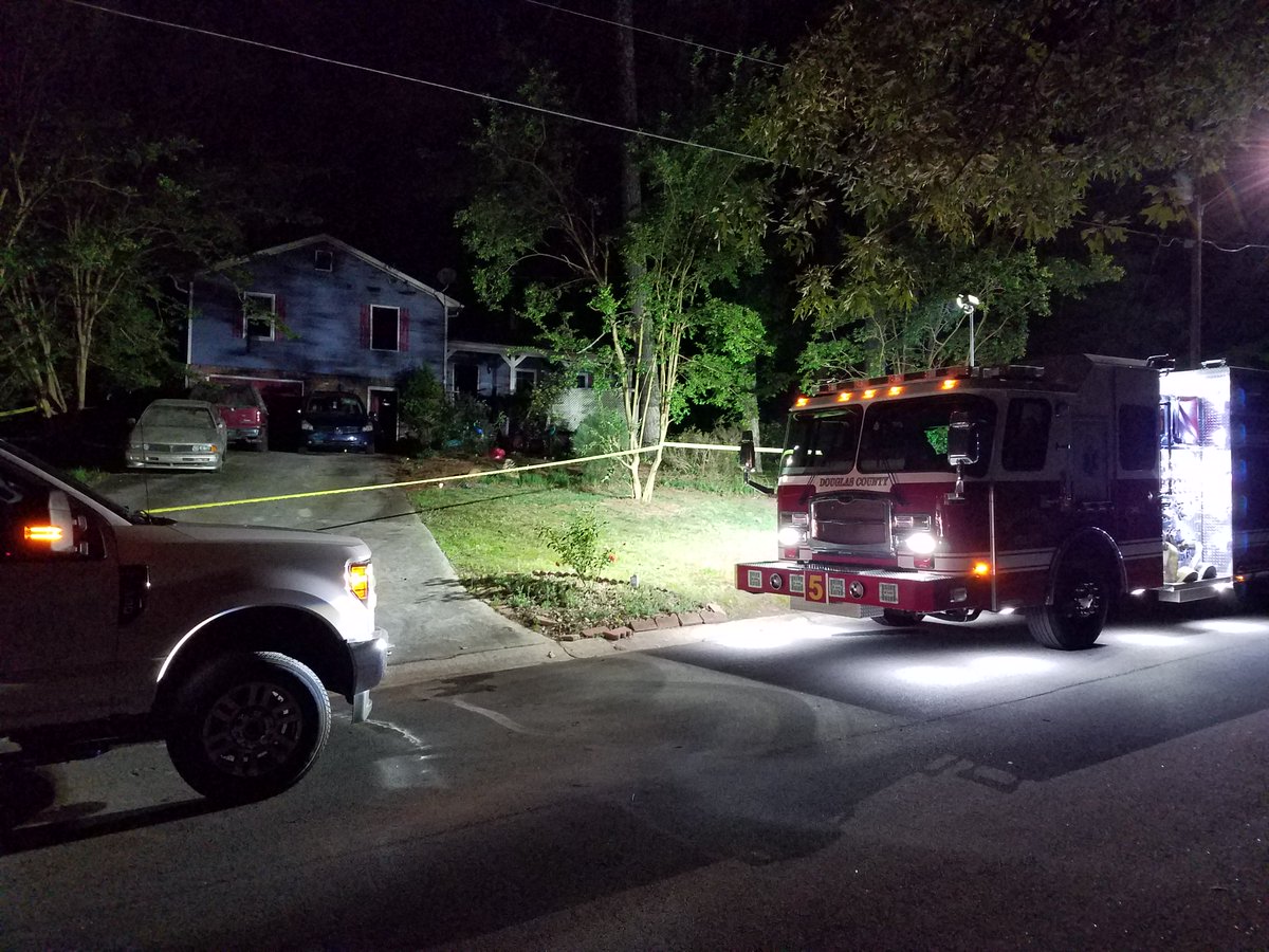 One child and one adult were killed in a house fire in Lithia Springs early Tuesday morning. 