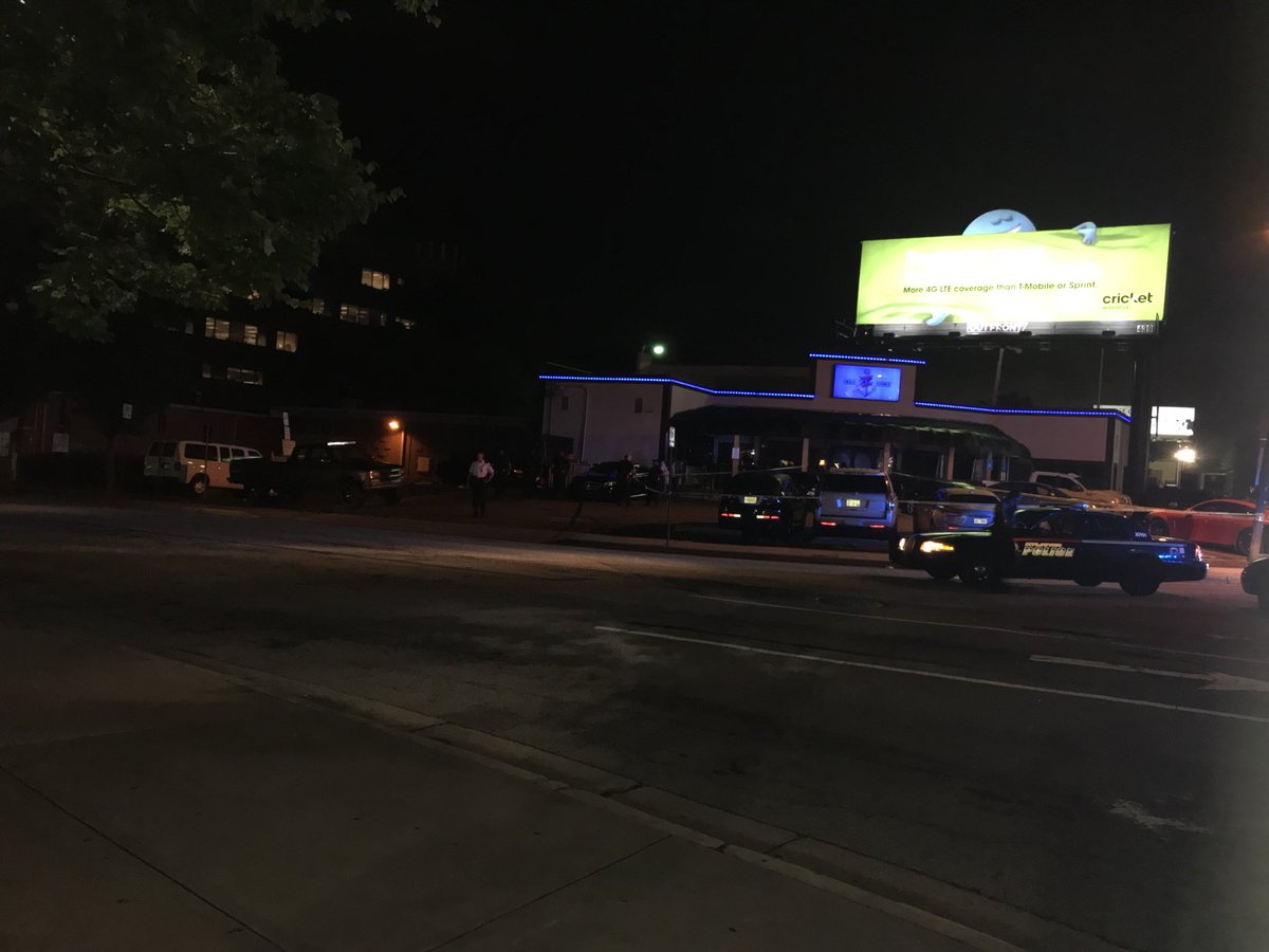 Woman shot in the back in the parking lot of the Anchor Grill and Lounge in Buckhead and rushed to the hospital