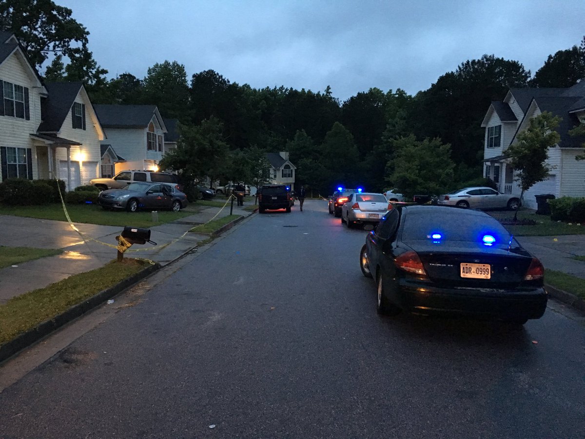 Neighbor tells me a 15-year old boy was shot in the jaw. Two other young men were killed. Police in the city of South Fulton are trying to figure out what led to the shooting on Two Lakes Circle