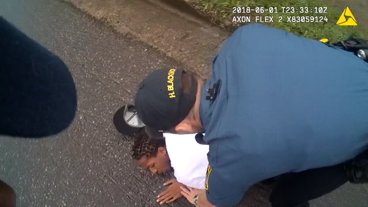 An Athens-Clarke County police officer has been fired after an arrest where witnesses said the officer hit a man running from police. The incident happened Friday in an area known as Triangle Plaza.