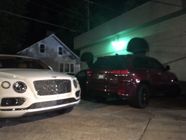 Two men were shot and another man was stabbed outside of an Atlanta recording studio overnight.  Police are looking for those responsible for what they're calling an ambush