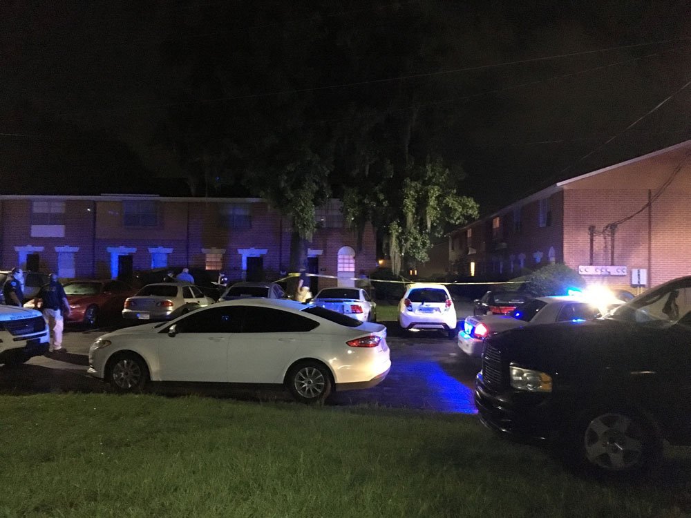 Four people injured in shooting just after midnight near Windsor Arms Apts off Largo Drive on Savannah's Southside
