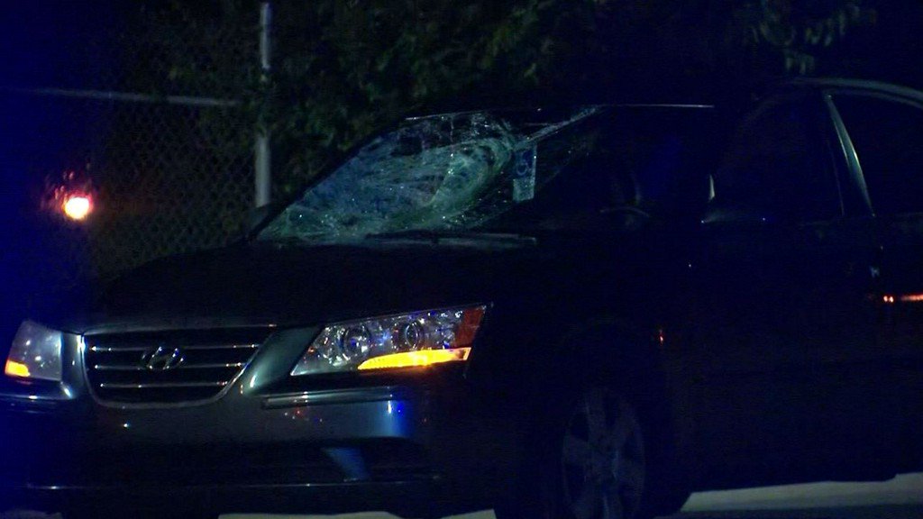 Two members of a rap group were struck early Friday morning on a popular Atlanta bridge.