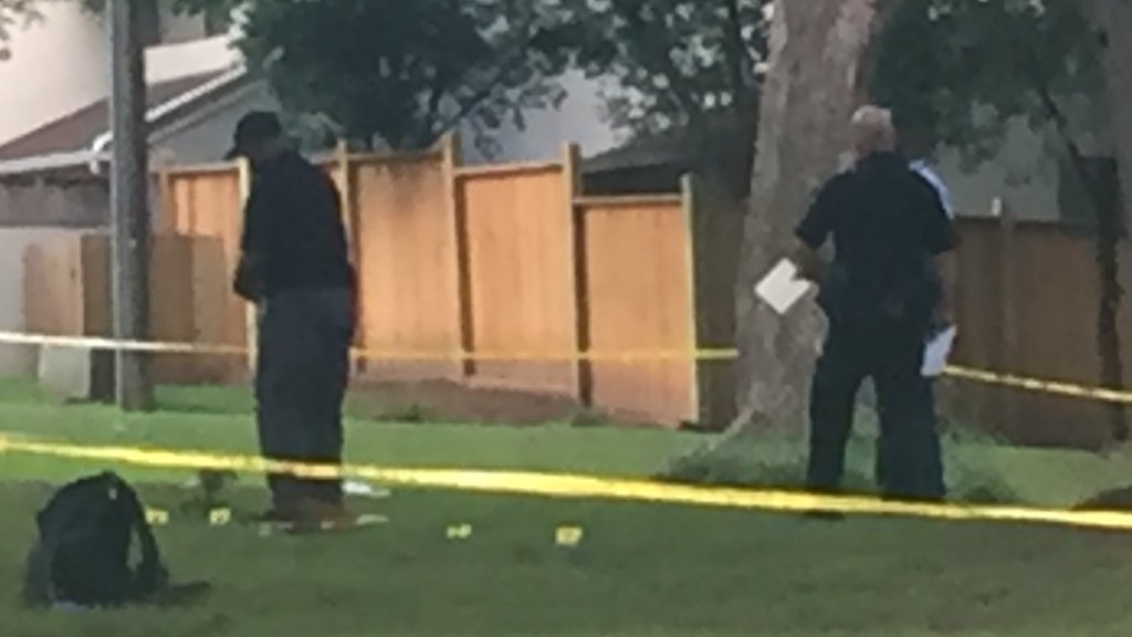 An argument between two homeless men appears to have turned violent.