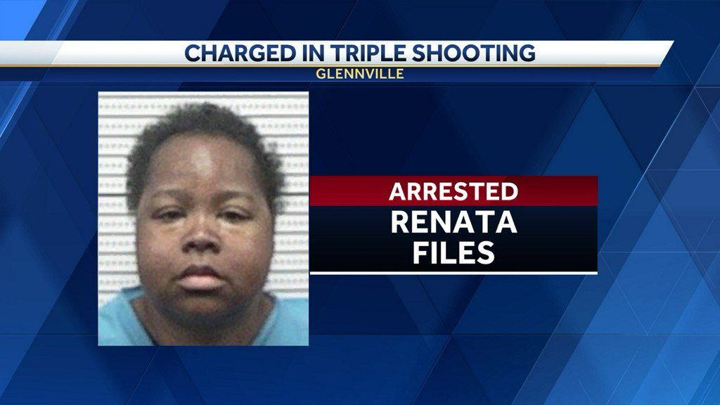 Woman arrested in deadly triple shooting in Glennville    
