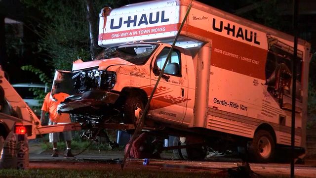 Hit-and-run driver charged after crashing U-Haul, hitting several car