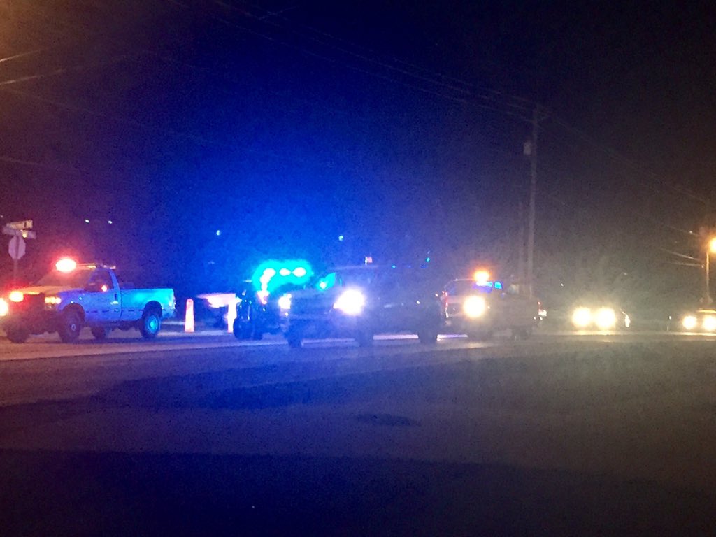 Police are still blocking a portion of Veterans Memorial Highway in Austell, following dump truck accident