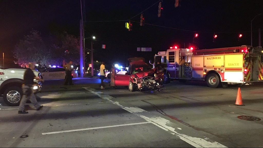 Scene clear after head-on collision at corner of Pio Nono Avenue and Rocky Creek Road    
