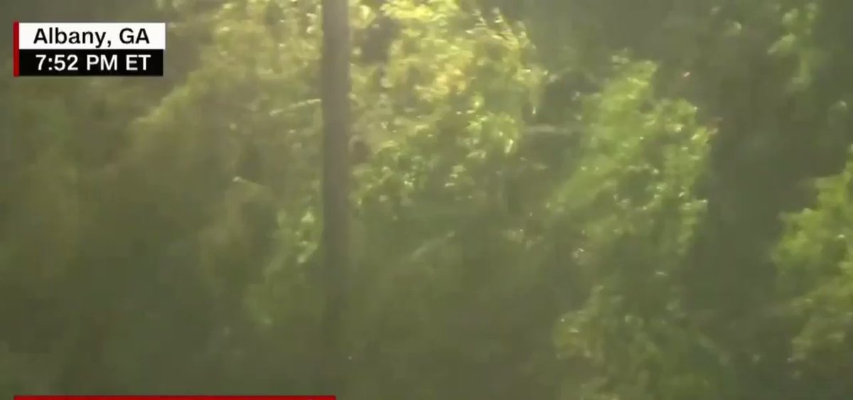8 hours after making landfall HurricaneMochael has made its way to Albany, GA sustaining 100mph winds   