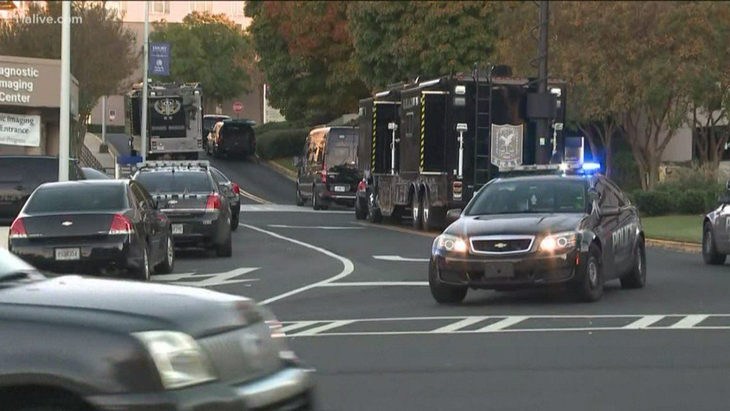 Patient barricaded himself outside DeKalb Medical Center    