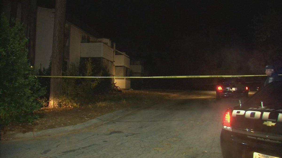 The woman was stabbed to death on Old Hampton Drive at the Brannon Hills apartments in Clarkston. Police say the victim was stabbed multiple times.