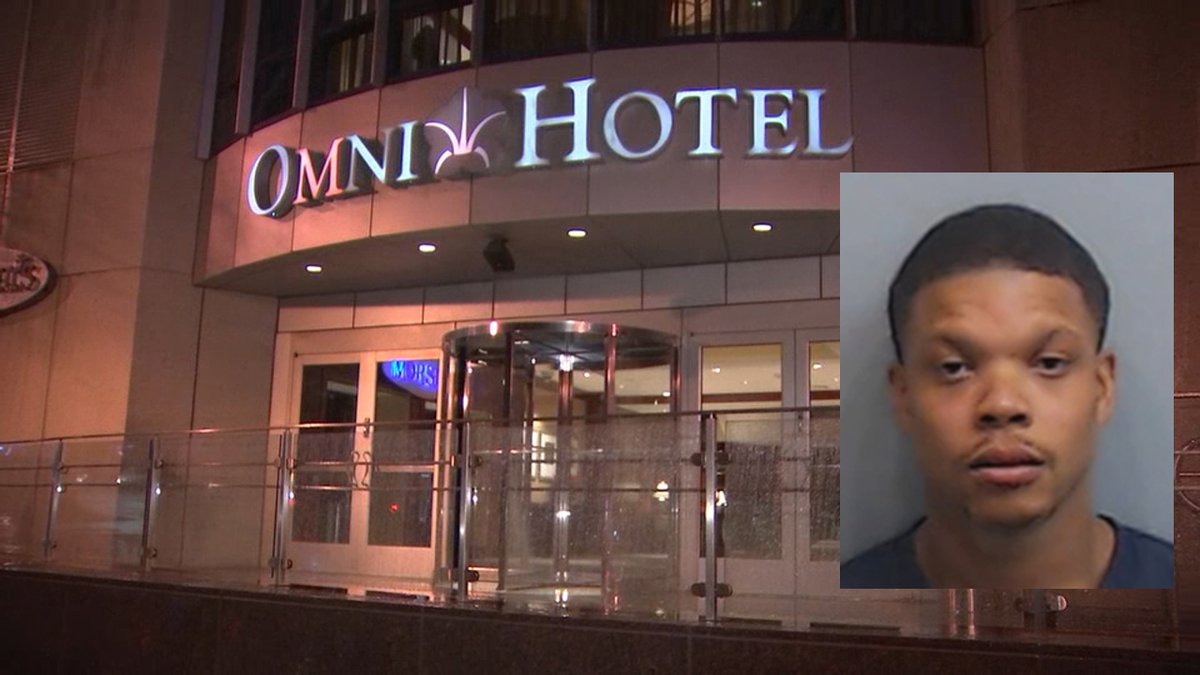 2 shot after party at Omni hotel; suspected gunman arrested    