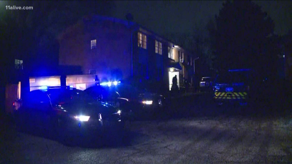 Police have detained two people after a man was shot and killed in northwest Atlanta.
