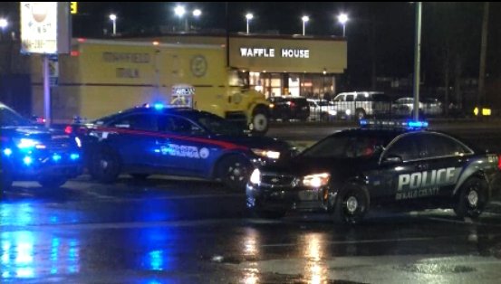 Man is stabbed in neck during overnight attempted carjacking. Happened at Decatur mattress store. Live reports from Grady where the victim is being treated  