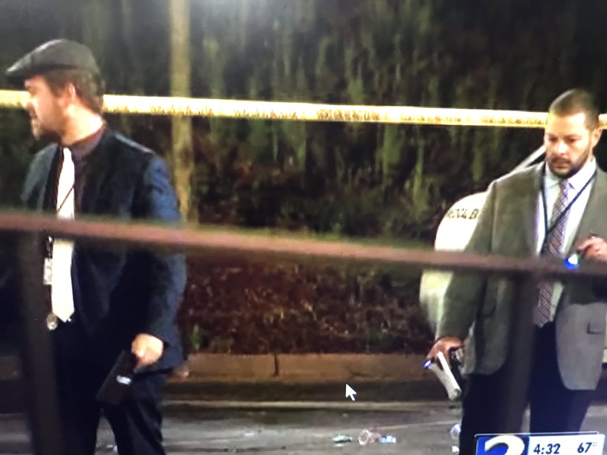 Two people shot and killed outside a fast food restaurant in Atl and flying bullets nearly hit a college student in the drive thru   