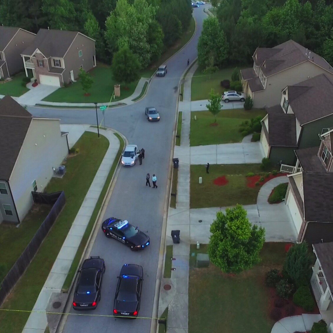 Neighbors say they heard three gunshots last night out of nowhere. They say they're shocked to wake up to this crime scene and to learn one man was killed near their homes.