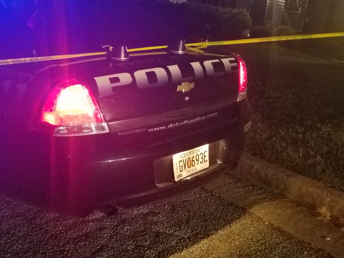 Police say late Wednesday night 4 to 5 shots were fired at the end of Woodmere Drive in unicorportated Lithonia.  Arriving officers found one man dead in a vehicle.  The other two were taken to the hospital, where one of them later died.  Paramedics could be seen working on one of the injured men in the street before he was transported.