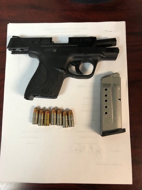 Some of the guns confiscated at   Atlanta's airport. 