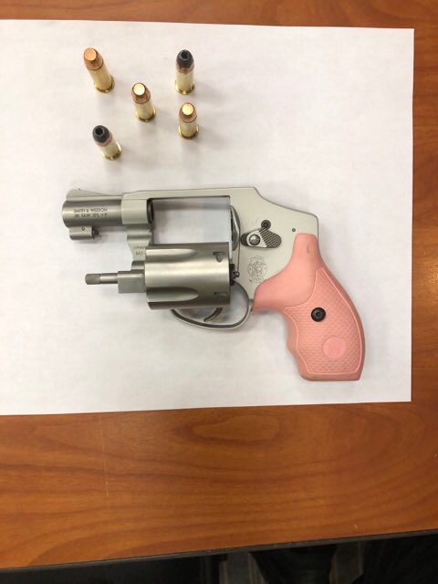 Some of the guns confiscated at   Atlanta's airport. 