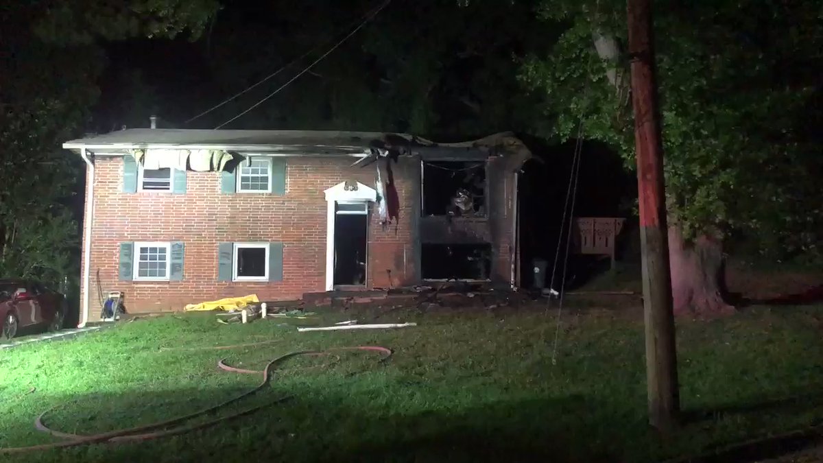An early morning fire in an East Point home sent a resident and a firefighter to the hospital