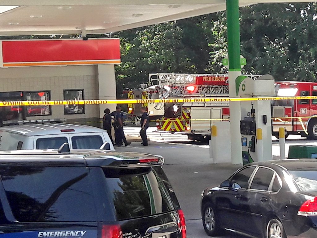 Medical examiner on scene as DeKalbCountyPD investigate crime at intersection of Panola Rd and Browns Mill Rd.
