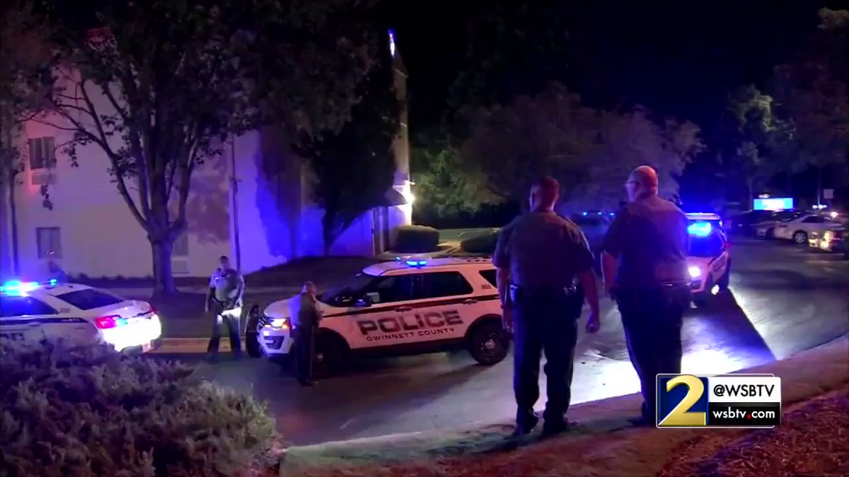A man was found dead inside an extended stay hotel.   the search is on for the shooter