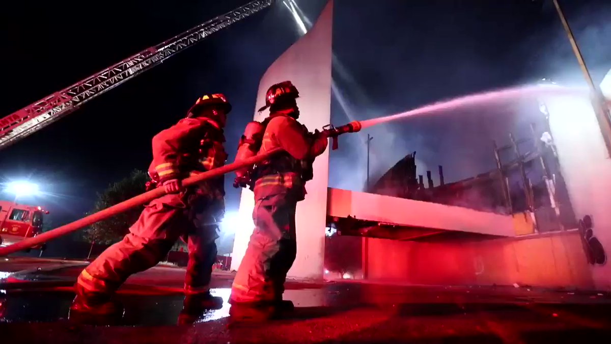 Firefighters battling large church fire at Gospel Tabernacle on Clifton Street in Atlanta