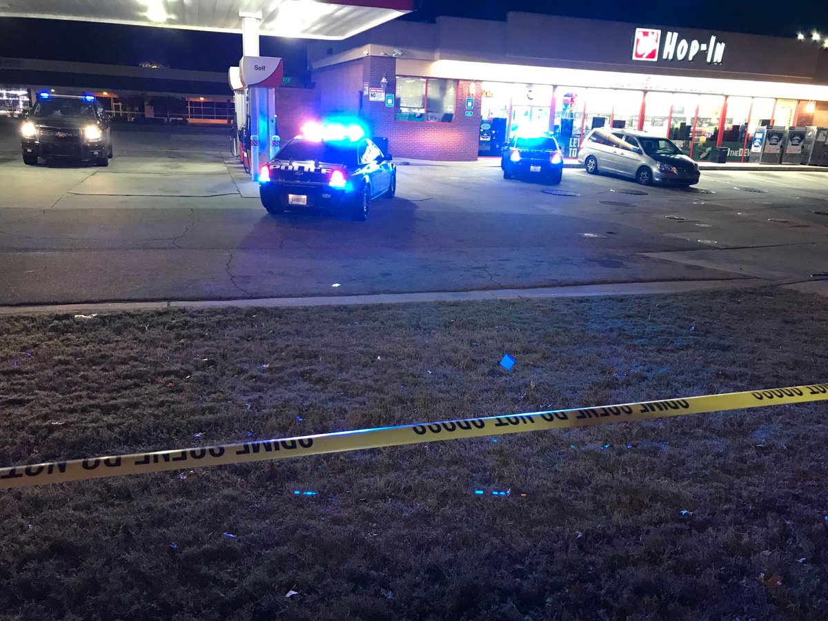 Dekalb Police are working an active crime scene at the Texaco station in the 5200 block of Memorial Drive. 