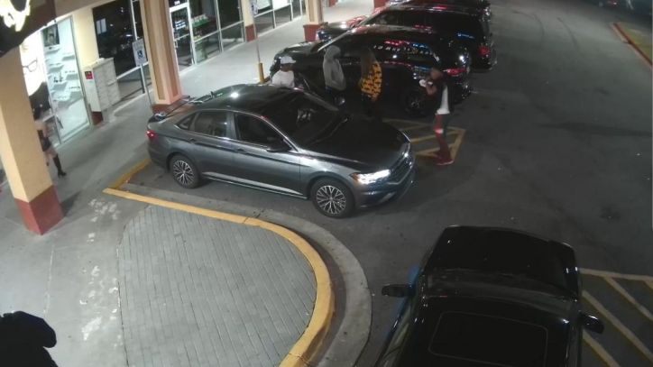 Kennesaw police are searching for a man they said was involved in a violent armed robbery. It happened outside the Jiles Plaza on Main Street.