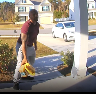 Savannah Police are working to identify a man who stole several packages and potted plants off of a porch on Westbourne Avenue on Nov. 26.