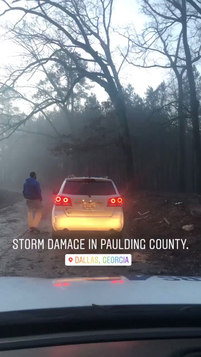 Looks like something strong came through Paulding County. 