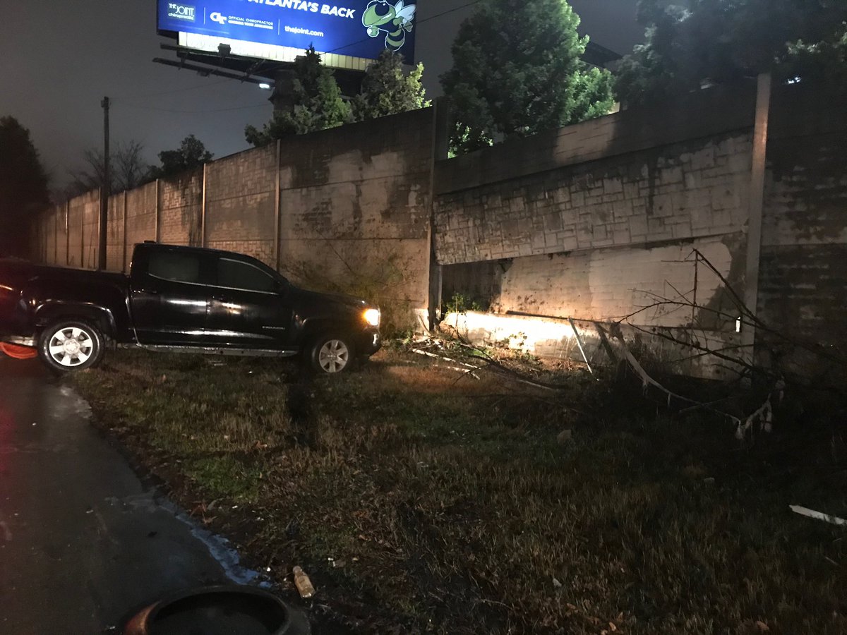 An accident scene when he spotted this accident on I20 EB near