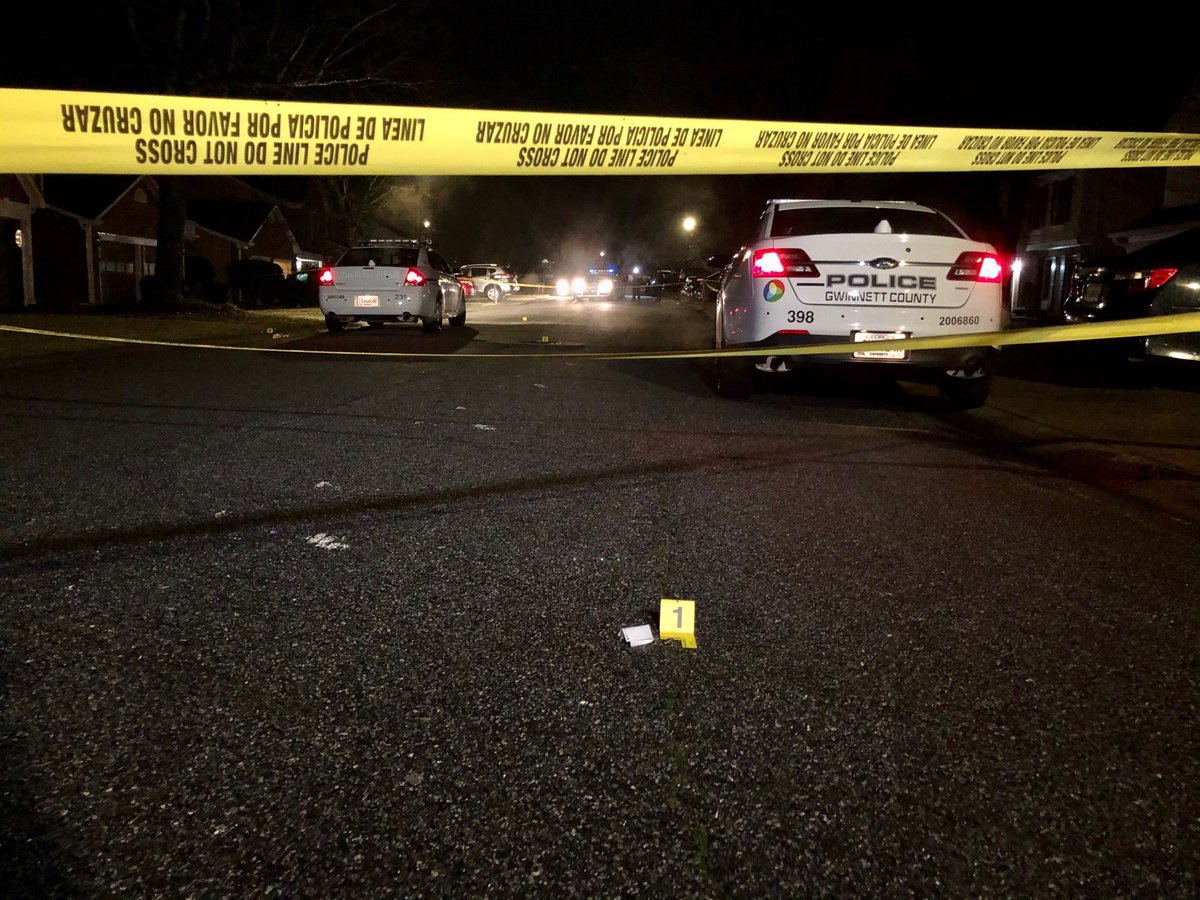 Gwinnett County police are searching for a shooter after a man was found shot with critical injuries. The man was rushed to an area hospital in critical condition.