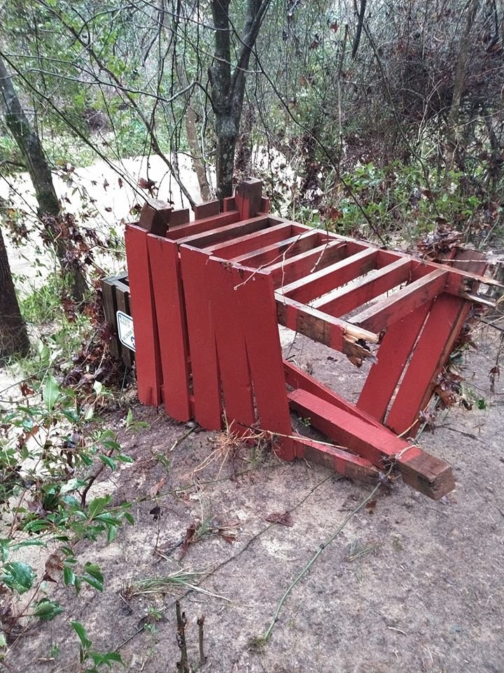 The flooding has gone down at Victoria Bryant State Park in Royston, GA. They are   assessing the damage