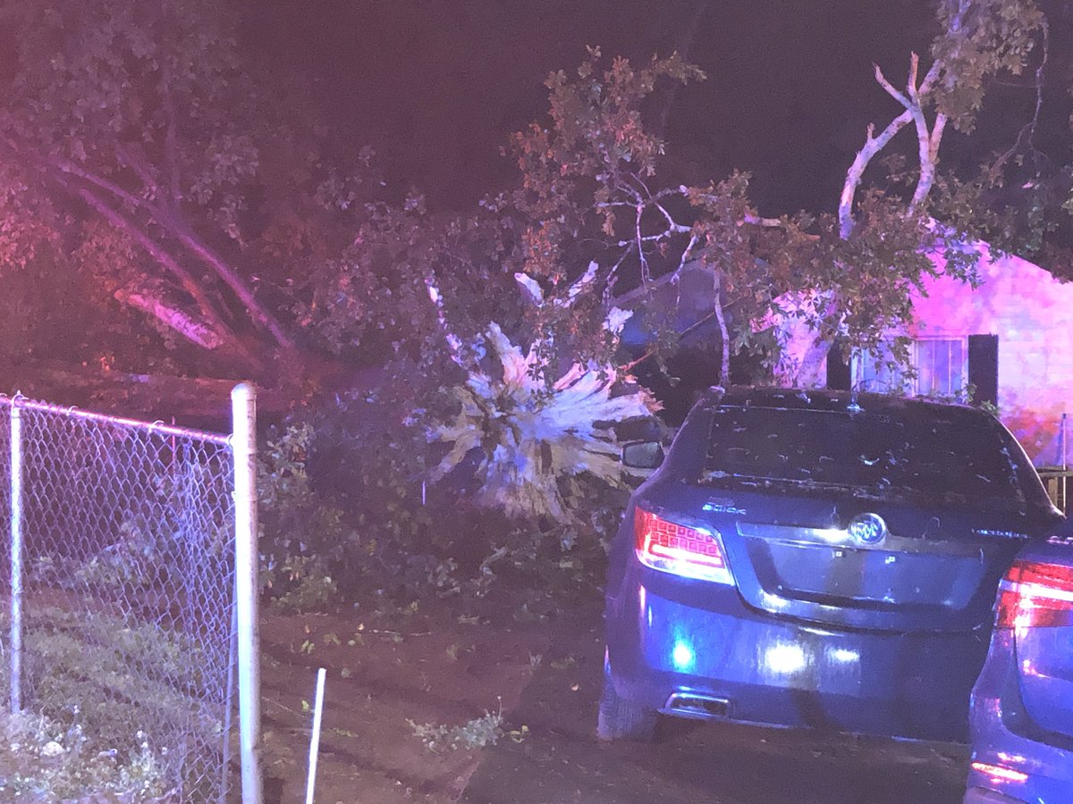 Storm damage across Georgia 