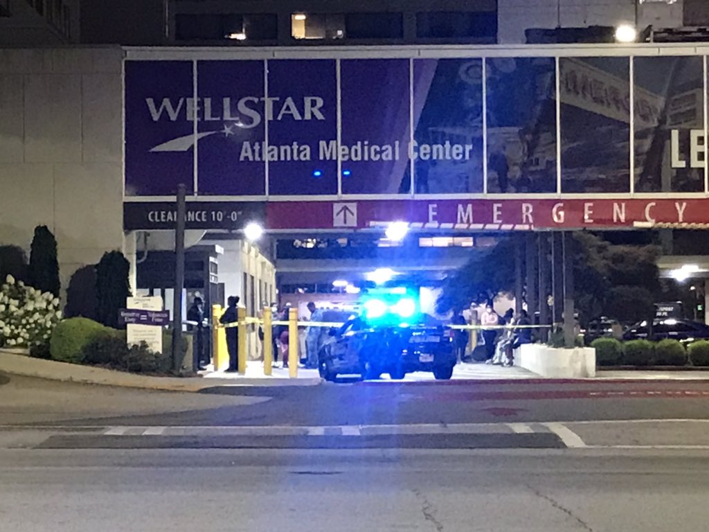 One person is dead, four others wounded in a drive by shooting in Midtown this morning. One of the surviving victims is in critical condition. Loved ones are outside the ER doors. Police say they're looking for a dark colored Dodge Charger or Challenger. 