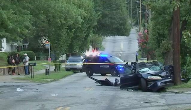 Police say a woman  intentionally hit a car killing her 3-month-old daughter and injuring child's father