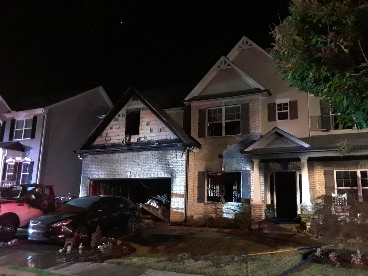 Firefighters responded to a house fire in the 3500 block of Tupelo Trail NE in Auburn late Sunday night. Working smoke alarms alerted the occupants who were safely outside when firefighters arrived. No injuries reported