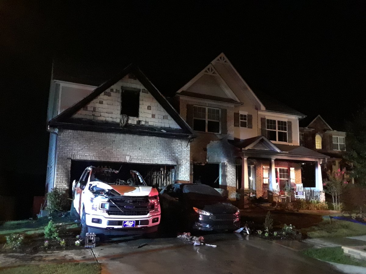 Firefighters responded to a house fire in the 3500 block of Tupelo Trail NE in Auburn late Sunday night. Working smoke alarms alerted the occupants who were safely outside when firefighters arrived. No injuries reported