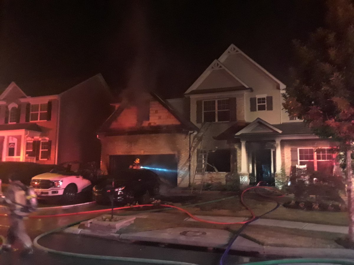 Firefighters responded to a house fire in the 3500 block of Tupelo Trail NE in Auburn late Sunday night. Working smoke alarms alerted the occupants who were safely outside when firefighters arrived. No injuries reported