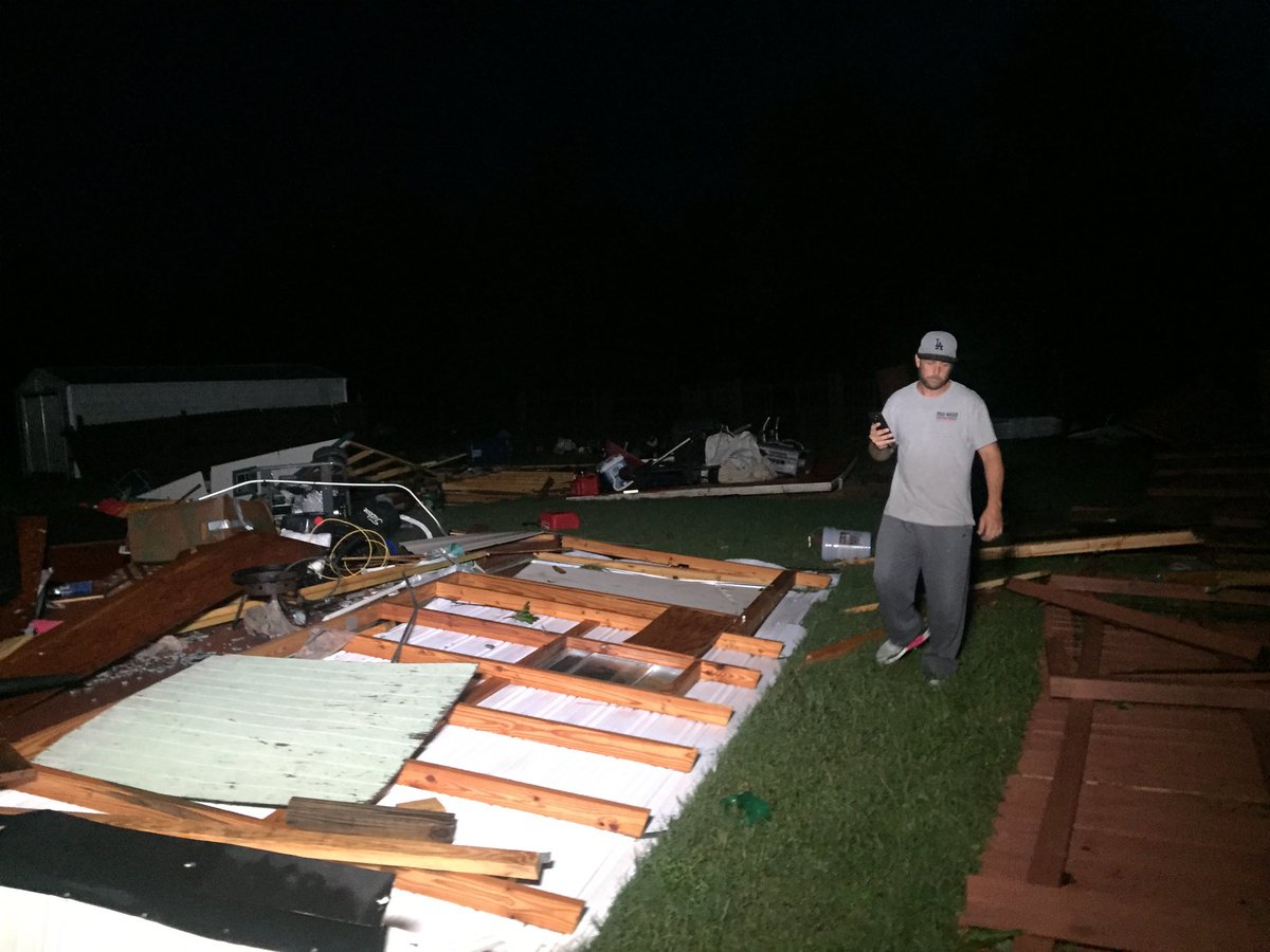 A likely tornado swept across parts of Effingham county overnight around Rincon.  WJCL 22 was on live during the warning to keep everyone safe in the storm's path.  Numerous homes are damaged.  We will provide updates throughout the day