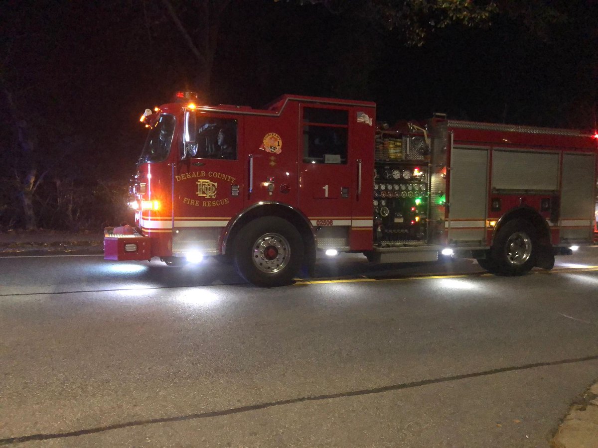 Police activity has shut down Lavista Road at Carolyn Drive in NE Atlanta  