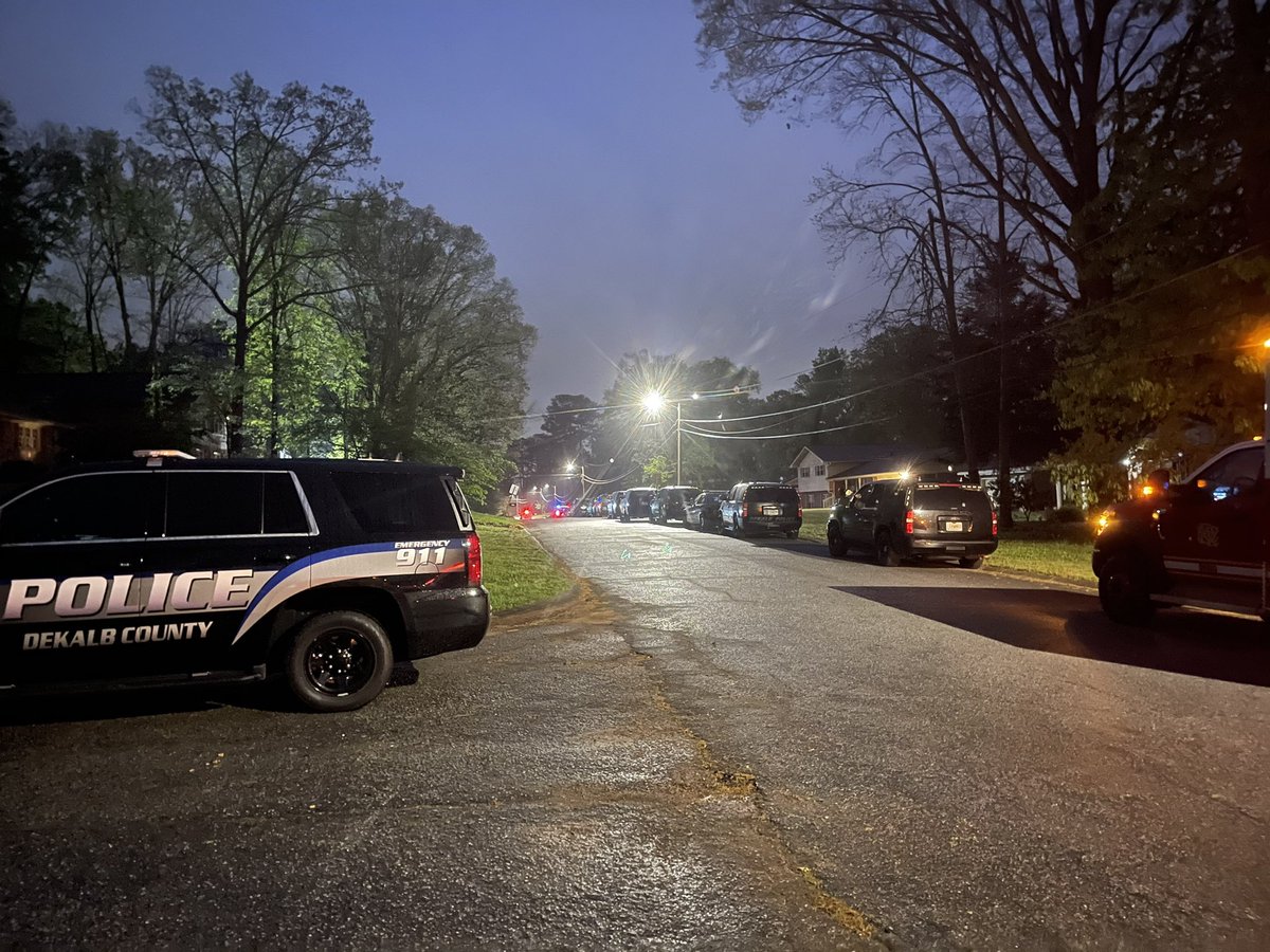 One person shot in Dekalb County. The Bomb Squad and SWAT Team are on scene.