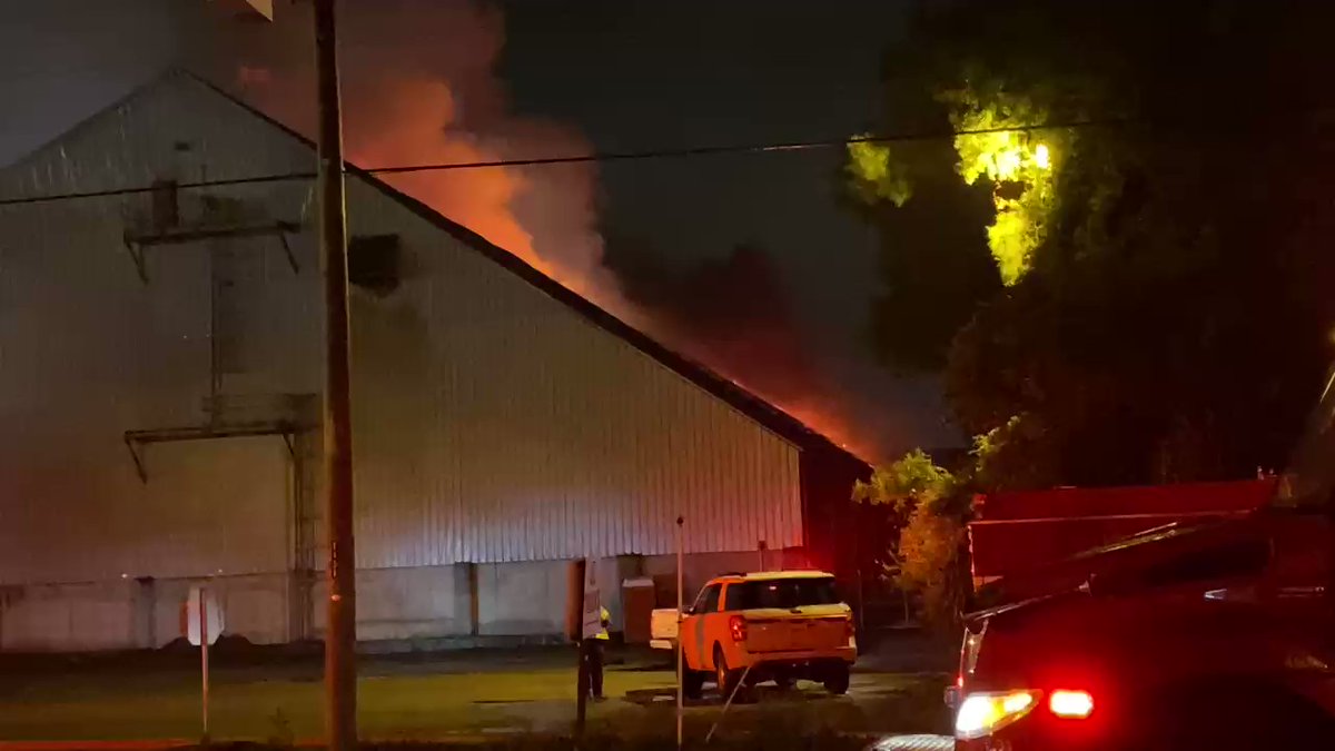Here’s another angle of the fire in Brunswick