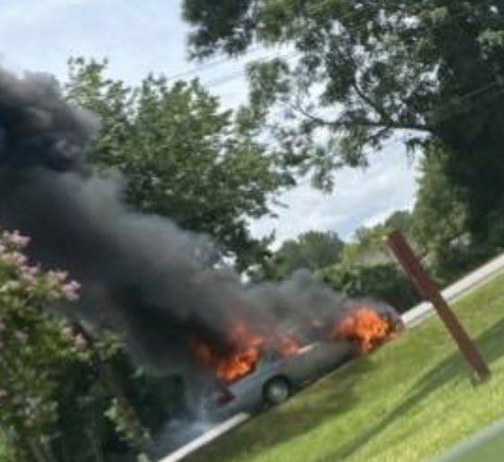 A vehicle fire has occurred on Forrest Road near the Boys and Girls club by Greer home solutions in Columbus. PD and firefighters are on scene