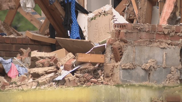 Some of the scenes from an apparent explosion at a Dunwoody apartment complex. First responders are still trying to determine if all the buildings are structurally secure for residents to go back inside, even the ones not directly impacted by the blast