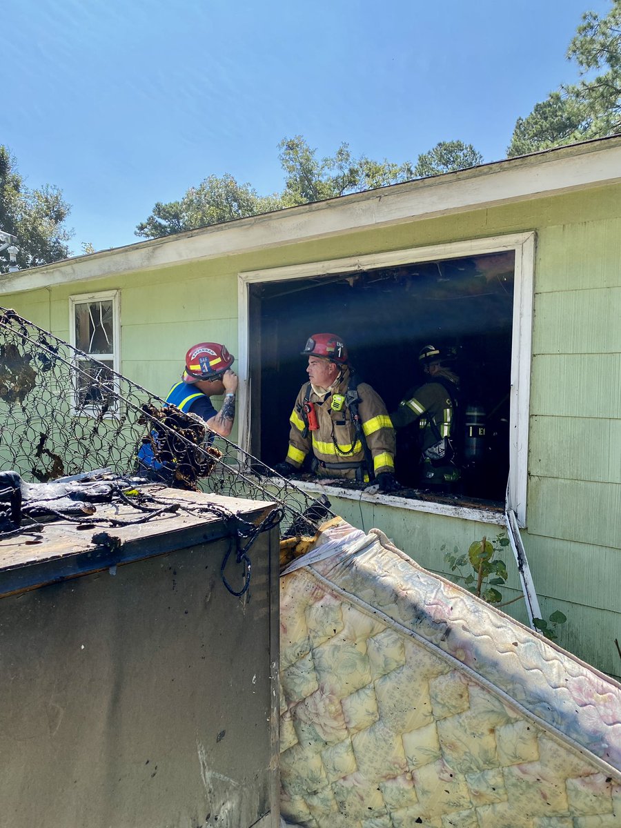 The Savannah Fire Department has extinguished a bedroom fire in the 2200 Block of Bacon Park Drive. No one was physically injured, but two elderly adults were displaced