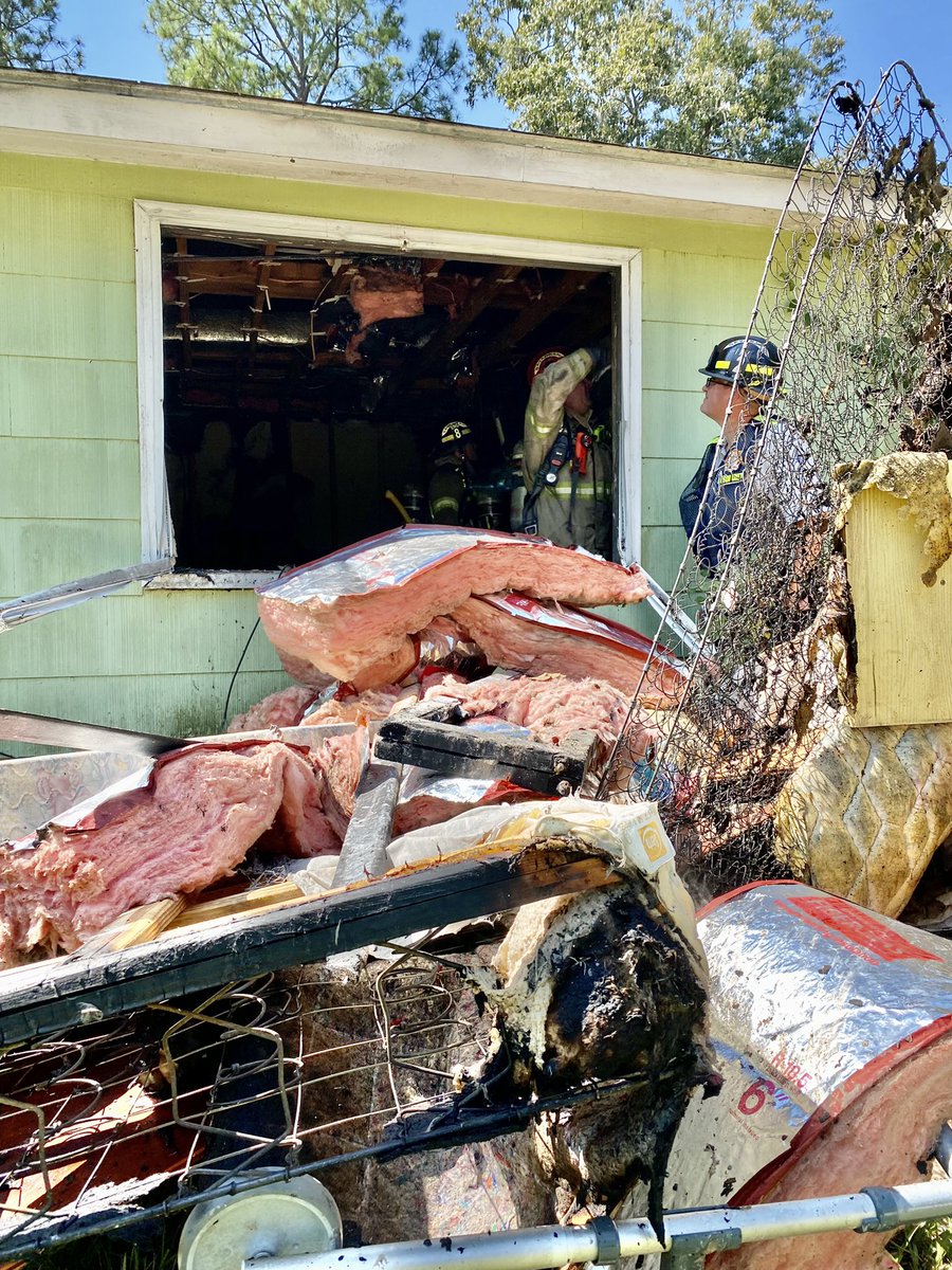 The Savannah Fire Department has extinguished a bedroom fire in the 2200 Block of Bacon Park Drive. No one was physically injured, but two elderly adults were displaced