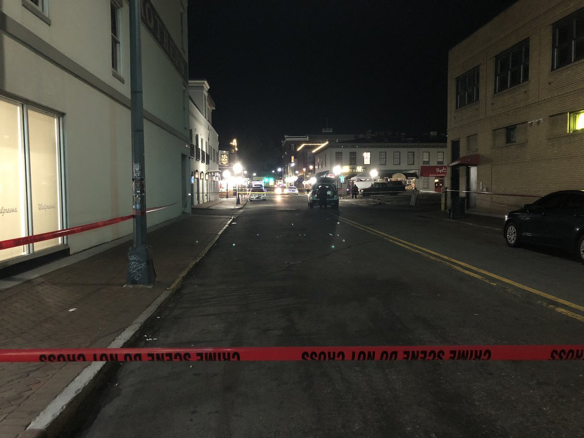 The area is starting to clear out but police are still on scene and Jefferson Street is still closed for a few blocks